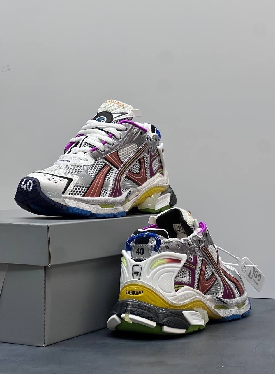 кроссовки balenciaga,беговые кроссовки balenciaga разноцветный,balenciaga runner multicolor low top sneaker size 11,кроссовки баленсиага runner,кроссовки balenciaga runner sneaker multi-color разноцве