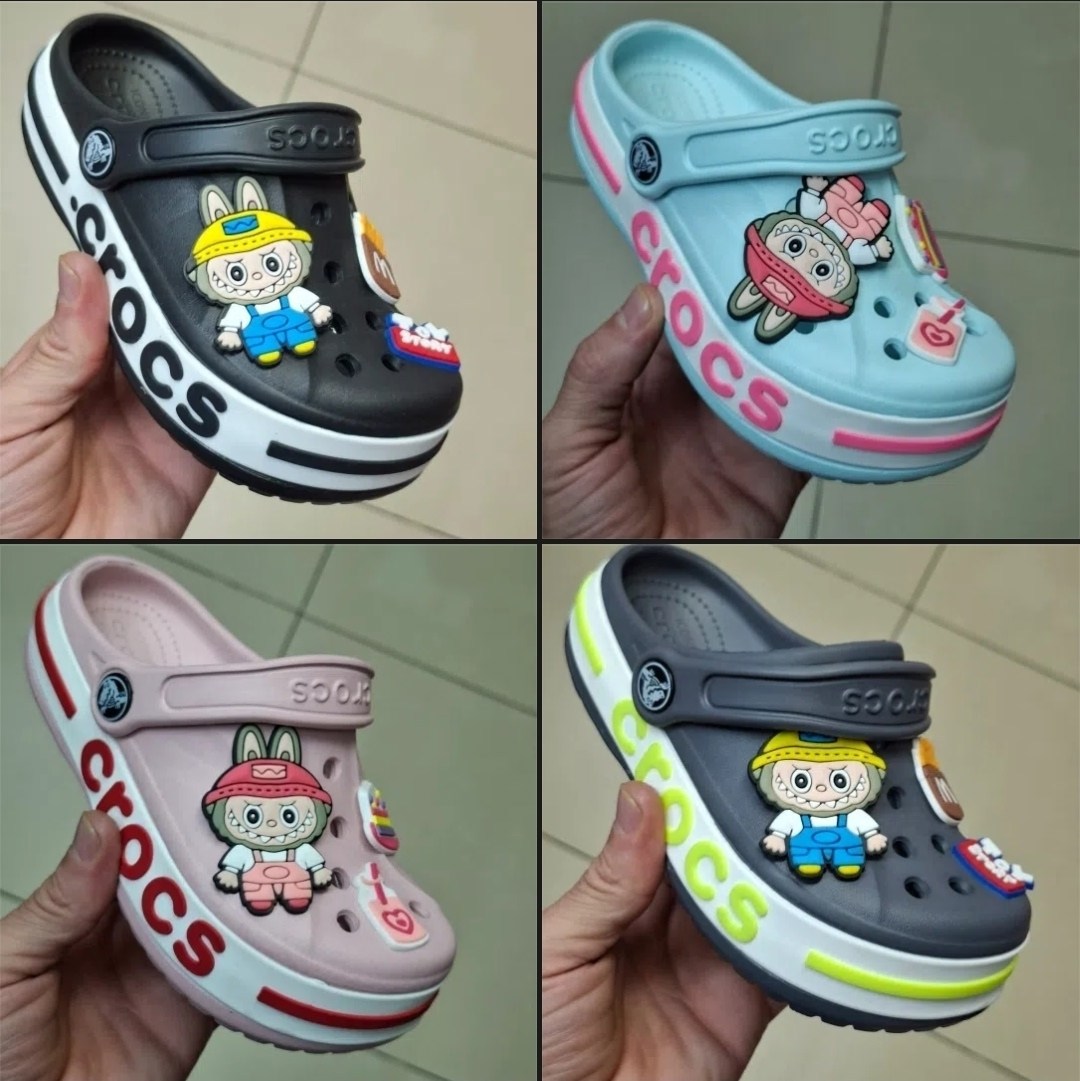 кроксы детские,,кроксы сабо детские,джибитсы crocs, детская