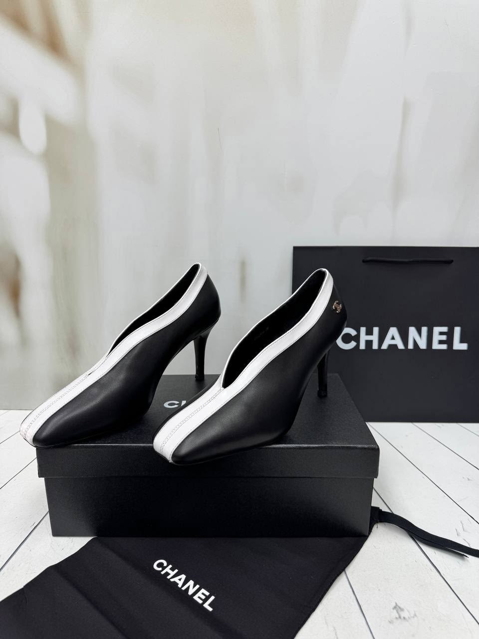 ,туфли chanel,туфли лодочки женские,шанель мода,туфли шанель на каблуке