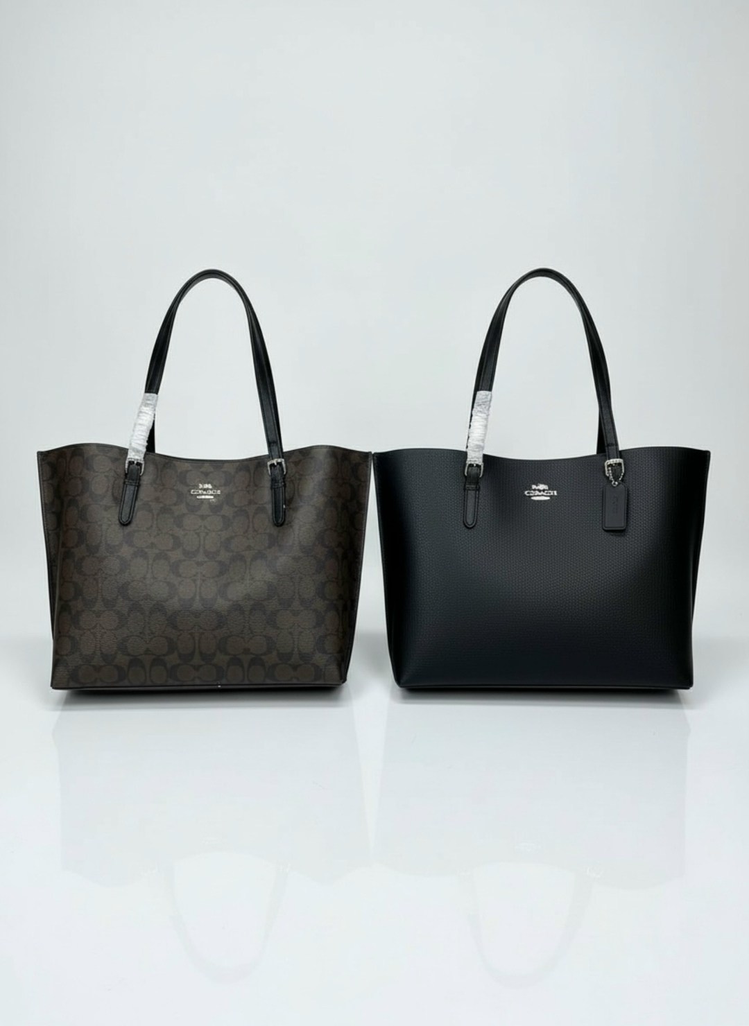 сумка шоппер coach,coach женская сумка,сумка тоут coach,coach mollie tote in signature canvas,сумка coach