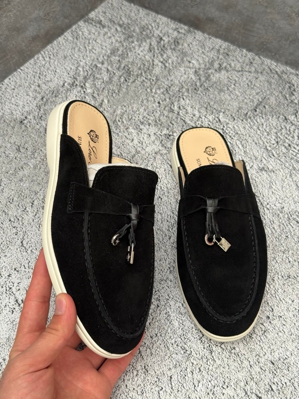 мюли loro piana,,мюли лоро пиано мужские,мюли мужские,замшевые мюли