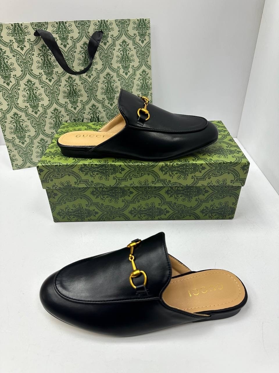 мюли гуччи черные,мюли гуччи,кожаные мюли gucci,,мюли gucci