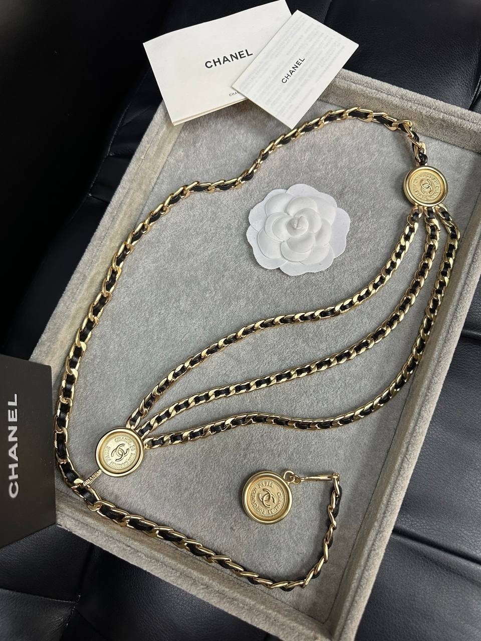 ожерелье chanel,chanel chanel,колье chanel,цепочка шанель,chanel belt chain