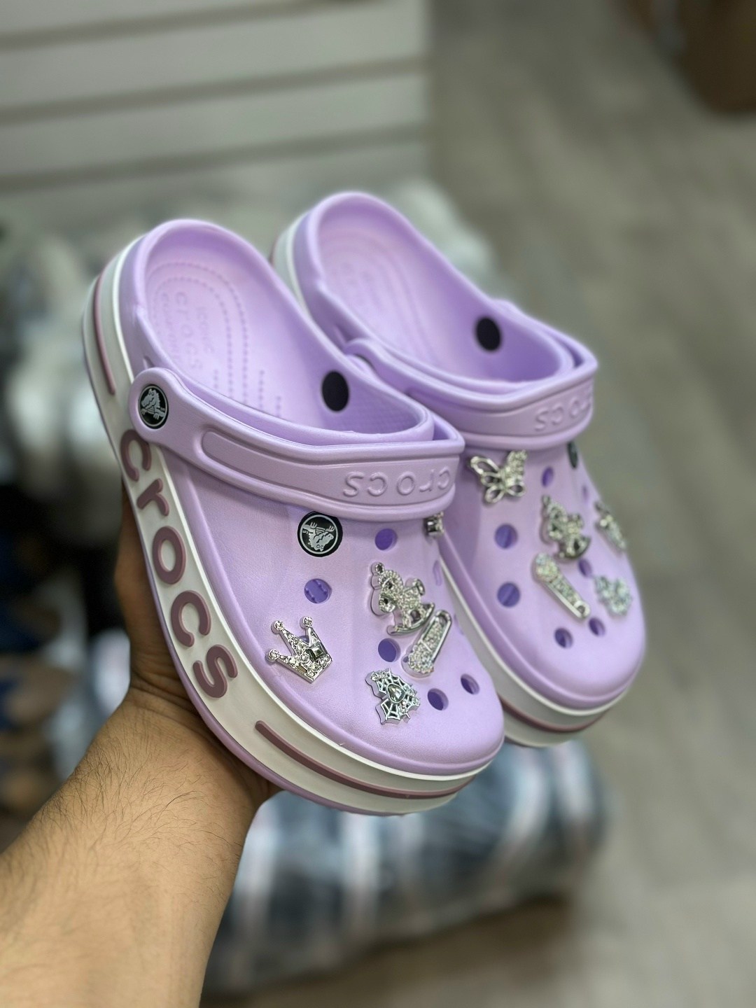 ,женские кроксы,crocs сабо,сабо женский,тапки модные