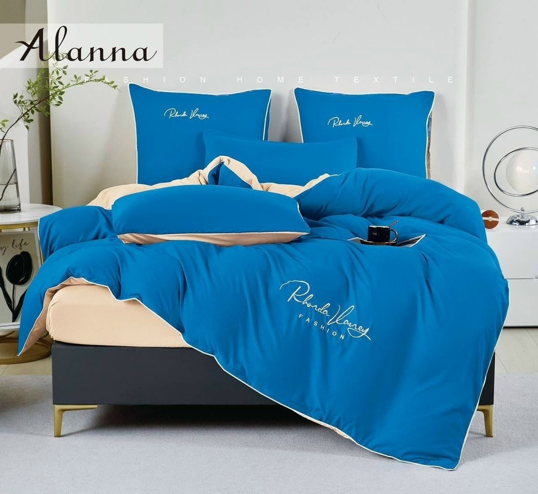 комплект постельного белья alanna,постельное белье alanna,постельное белье alanna евро,комплект постельного белья,однотонное постельное белье