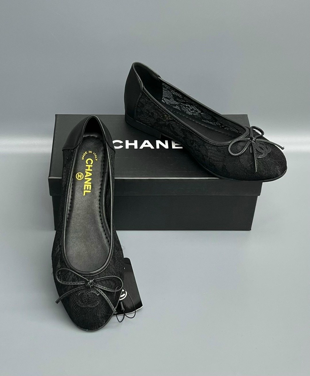 балетки chanel,балетки шанель,,туфли chanel,черные балетки