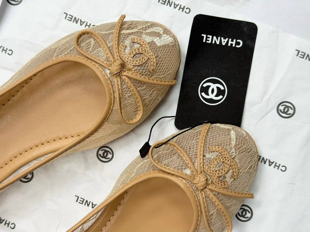 женские кожаные балетки chanel 2026-2026 бежевые,балетки chanel,шанель балетки,балетки женские chanel,балетки шанель 2026