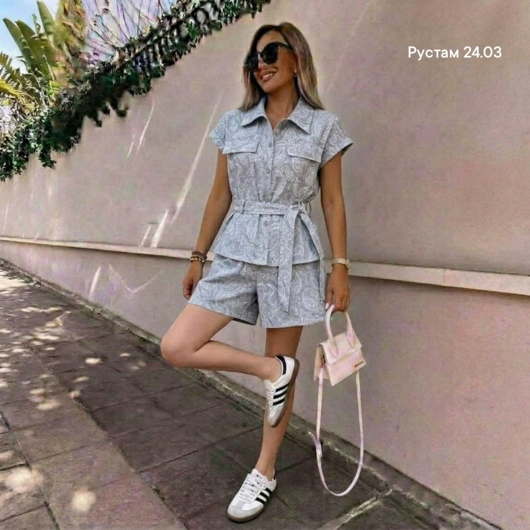 женский костюм с шортами,костюм женский,костюм с шортами рубашкой,летние костюмы,костюм с шортам