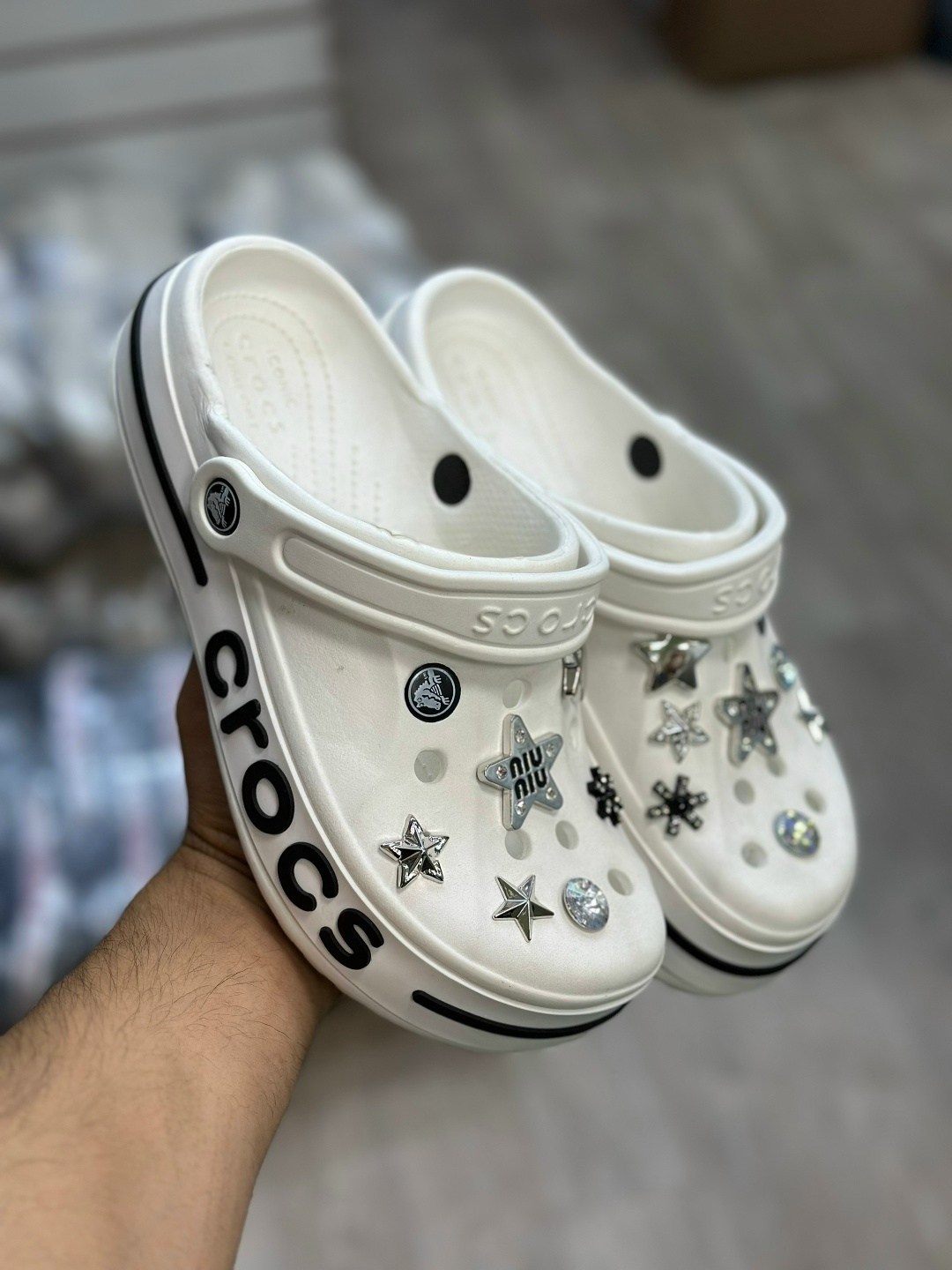 ,женские кроксы,crocs сабо,сабо женский,тапки модные