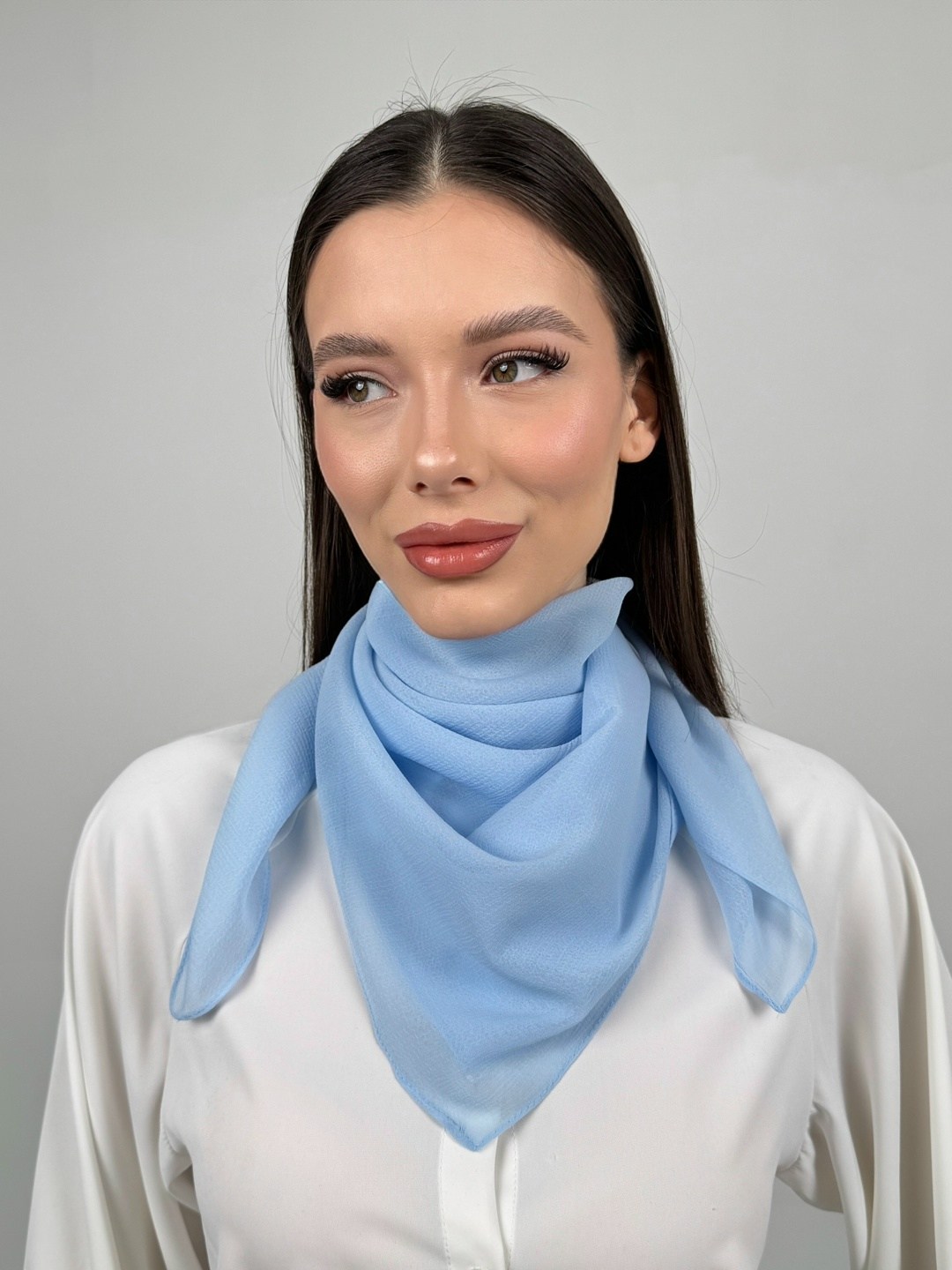 платок шелковый на голову шею,шелковый женский платок,женские платки,платок шифоновый,платки косынка