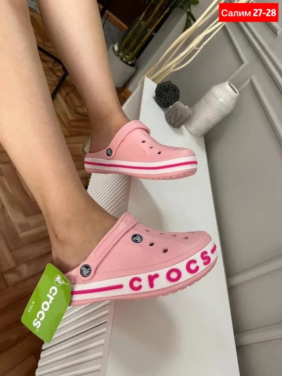 сабо crocs,женские кроксы,сабо crocs bayaband clog розовые,сабо кроксы женские,кроксы детские