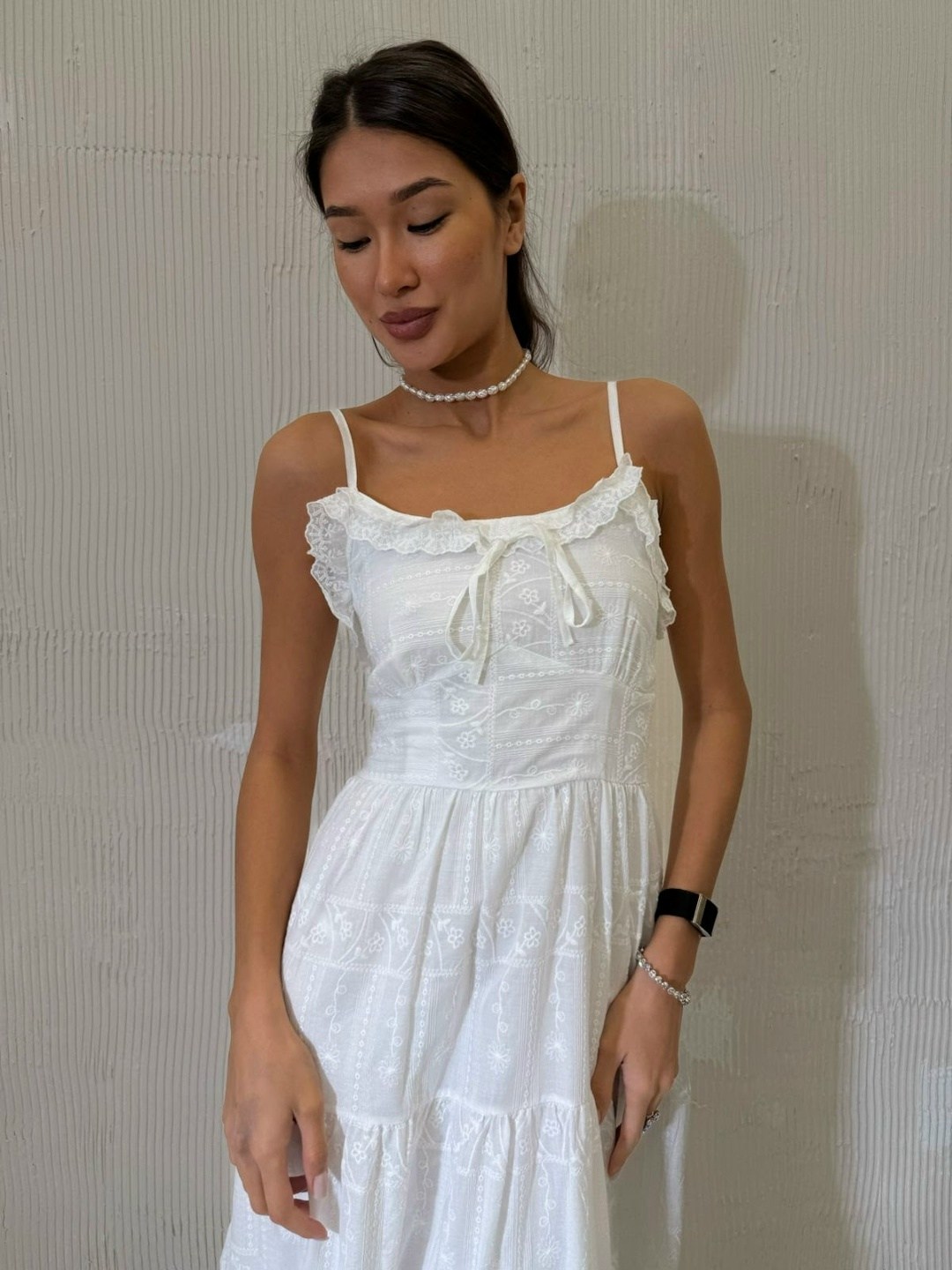 летнее платье,нарядное платье,сарафан,белый сарафан,платье