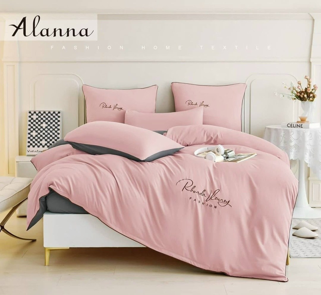 комплект постельного белья alanna,постельное белье alanna,постельное белье alanna евро,комплект постельного белья,однотонное постельное белье