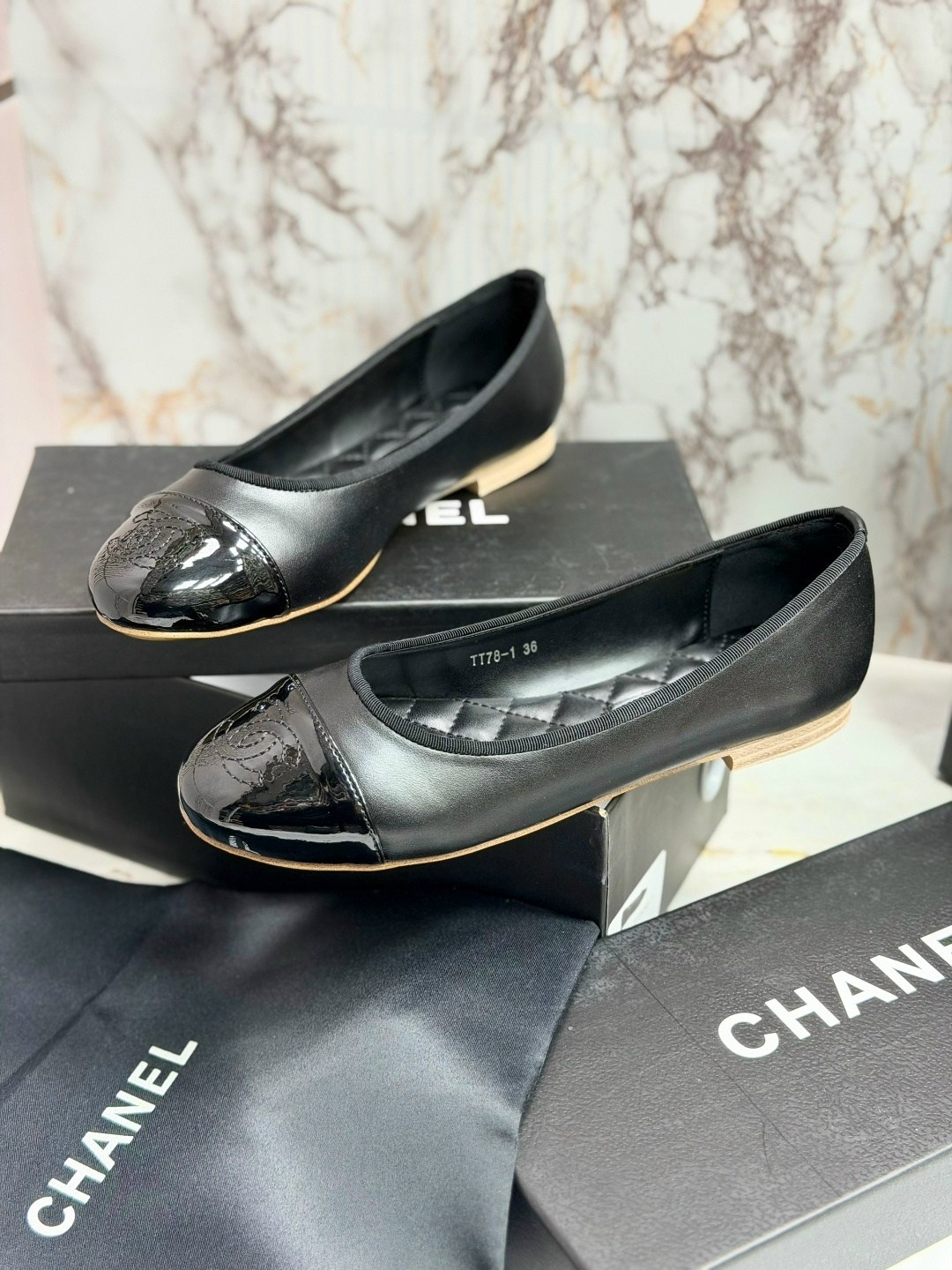 балетки chanel,,туфли chanel,балетки шанель,кожаные балетки