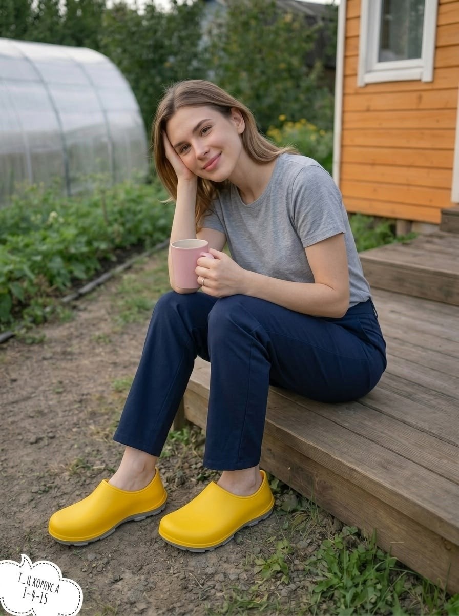 ,галоши oyo,галоши женские,садовая ,галоши женские oyo желто-серые