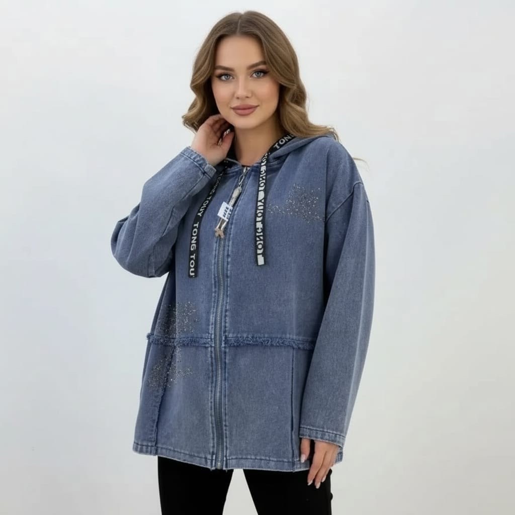 куртка женская,куртка джинсовая женская,куртка джинсовая,джинсовая куртка оверсайз с капюшоном,куртка
