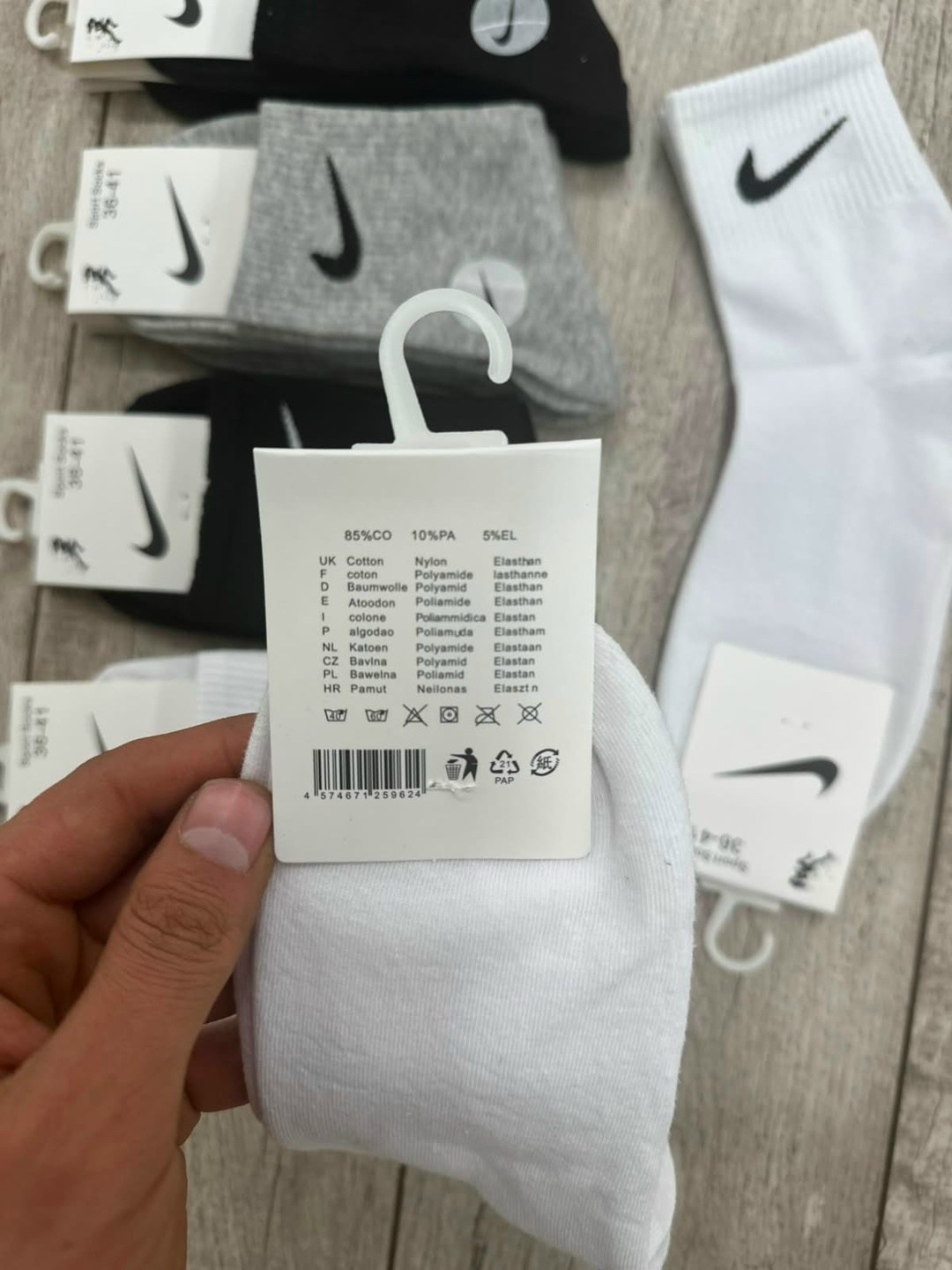 носки женские nike,носки найк,носки nike,спортивные носки nike набор средних носков 5 пар,носки спорт