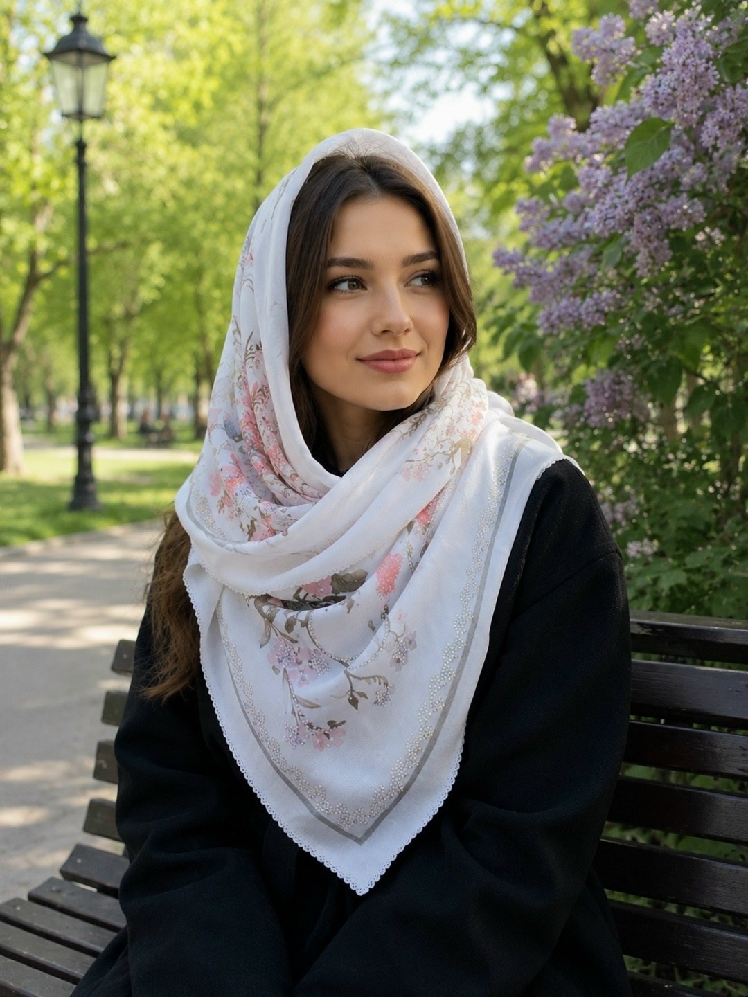 шарфы для женщин,шелковый шарф,женский шелковый шарф,платки шарф,шарф с принтом