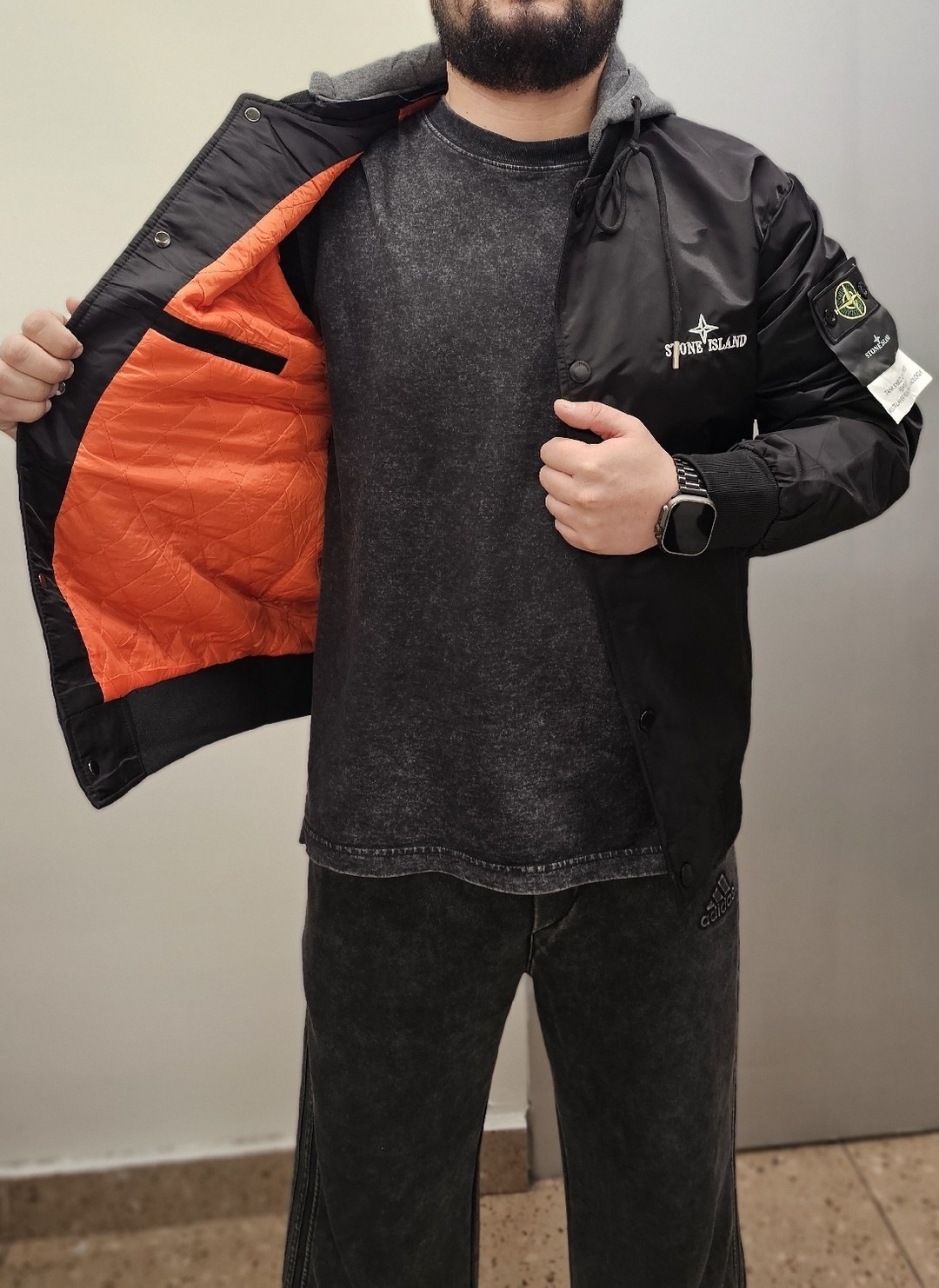 куртка ветровка бомбер stone island,мужской бомбер stone island,stone island,куртка бомбер,патч stone island