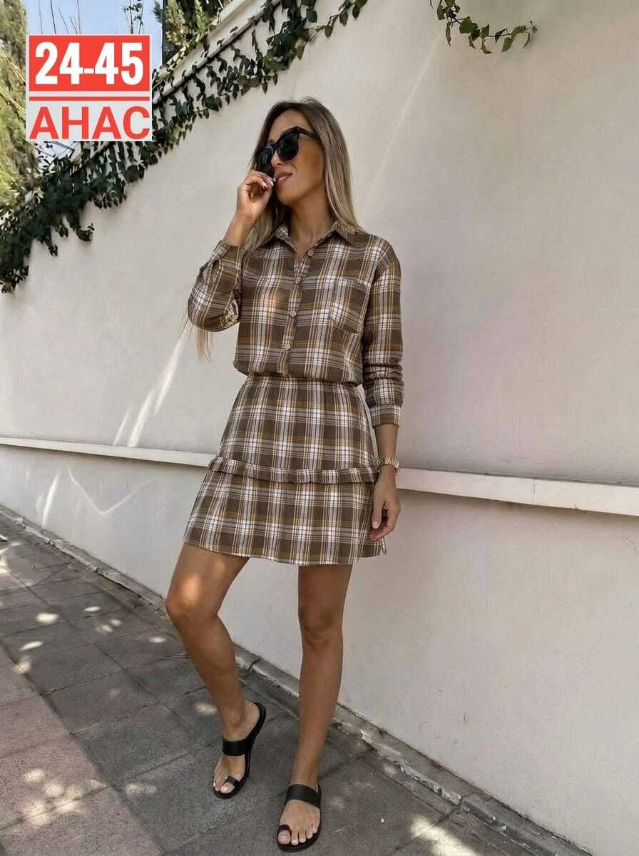 платье с баской в клеточку,платье в клетку,костюм с юбкой,костюм с юбкой женский,костюм с юбкой и рубашкой