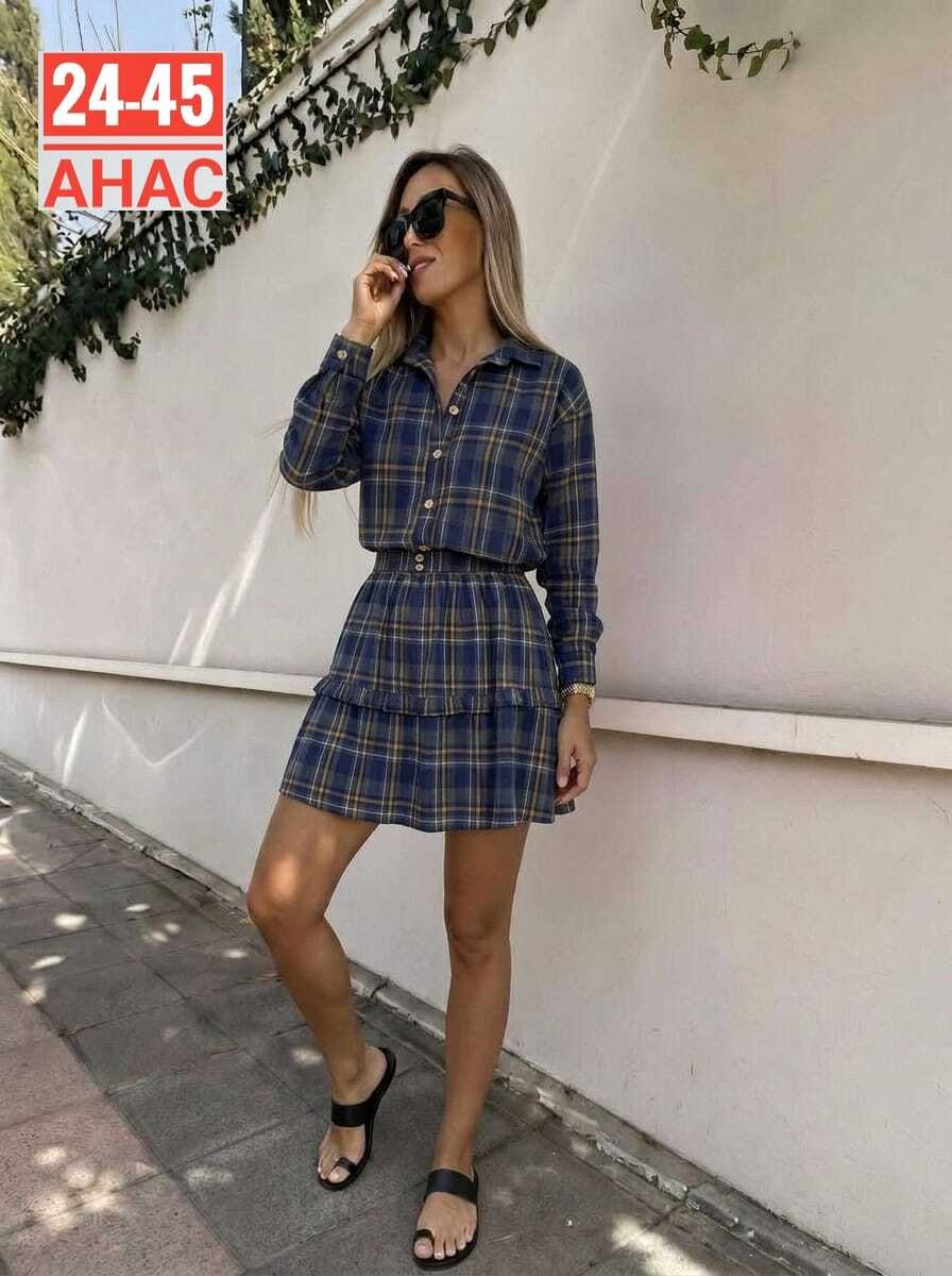 платье с баской в клеточку,платье в клетку,костюм с юбкой,костюм с юбкой женский,костюм с юбкой и рубашкой