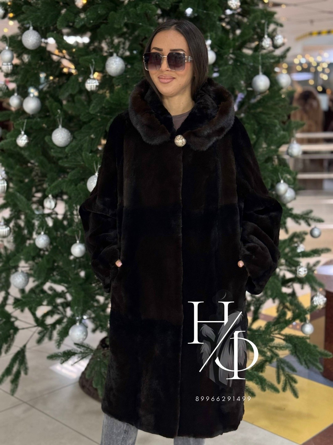 норковая шуба с капюшоном,норковая шуба,шуба из норки с капюшоном,женская шуба,шуба женская brascof 134698174