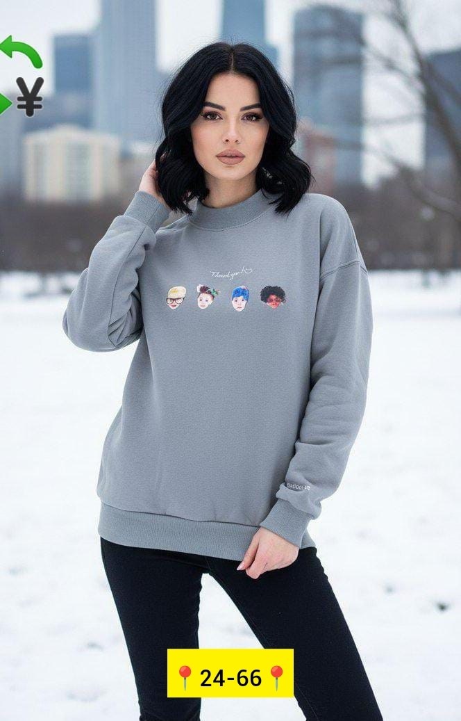 женская кофта, ,женский свитшот,стильная кофта,кофта на флисе