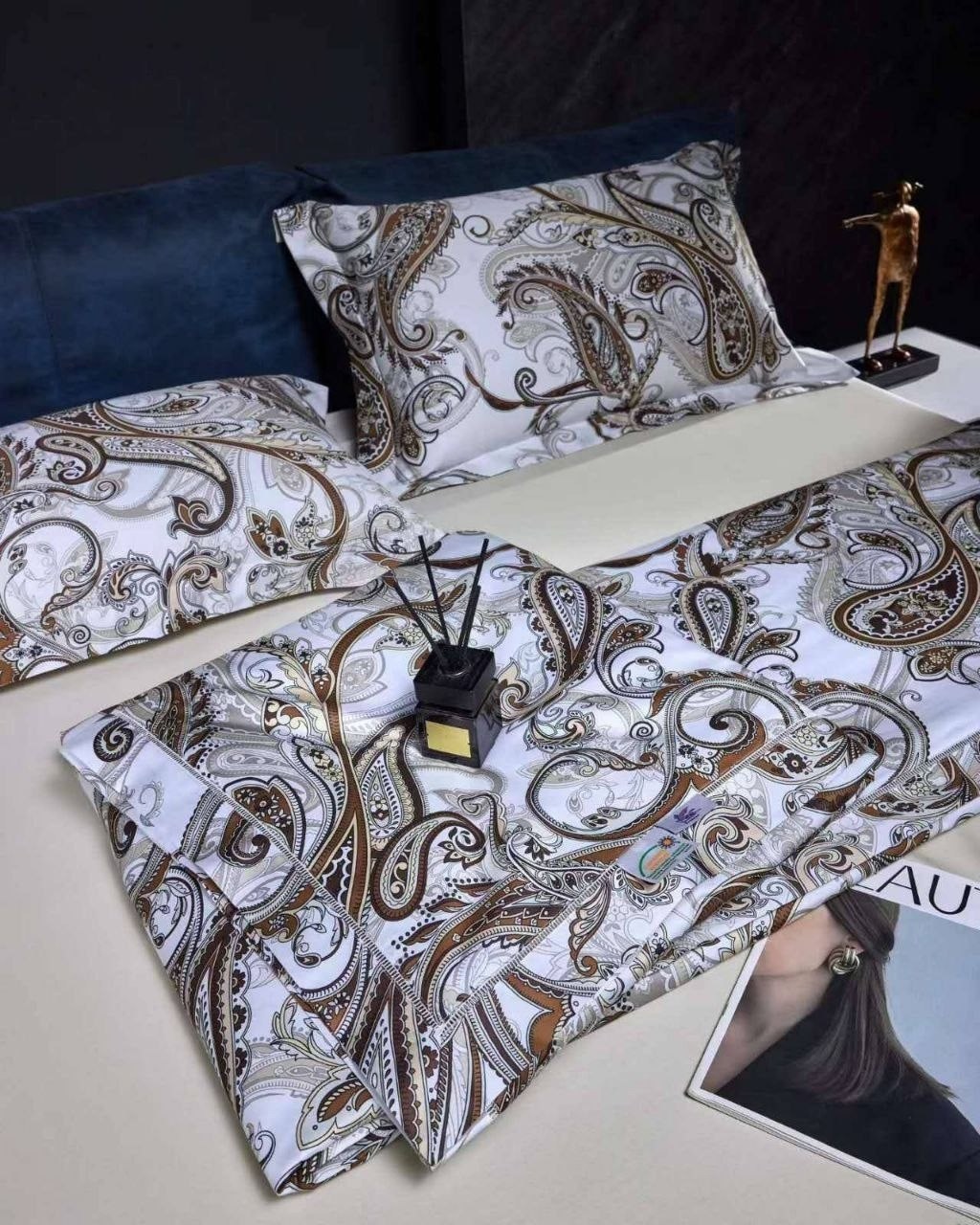 комплект постельного белья etro,комплект постельного белья,комплект постельного белья сатин люкс евро,постельное белье с одеялом blumarine,постельное белье из сатина