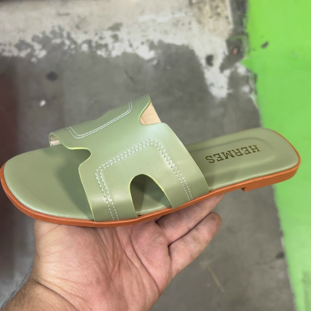 шлепки хермес оран,женские шлепанцы,тапочки эрмес,hermes oran orange sandals,шлепки хермес