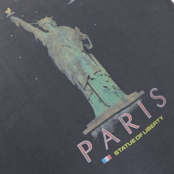 balenciaga футболки,футболка женская повседневная balenciaga paris liberty medium fit balenciaga цвет: черный,balenciaga футболка paris liberty черный,майка и футболка