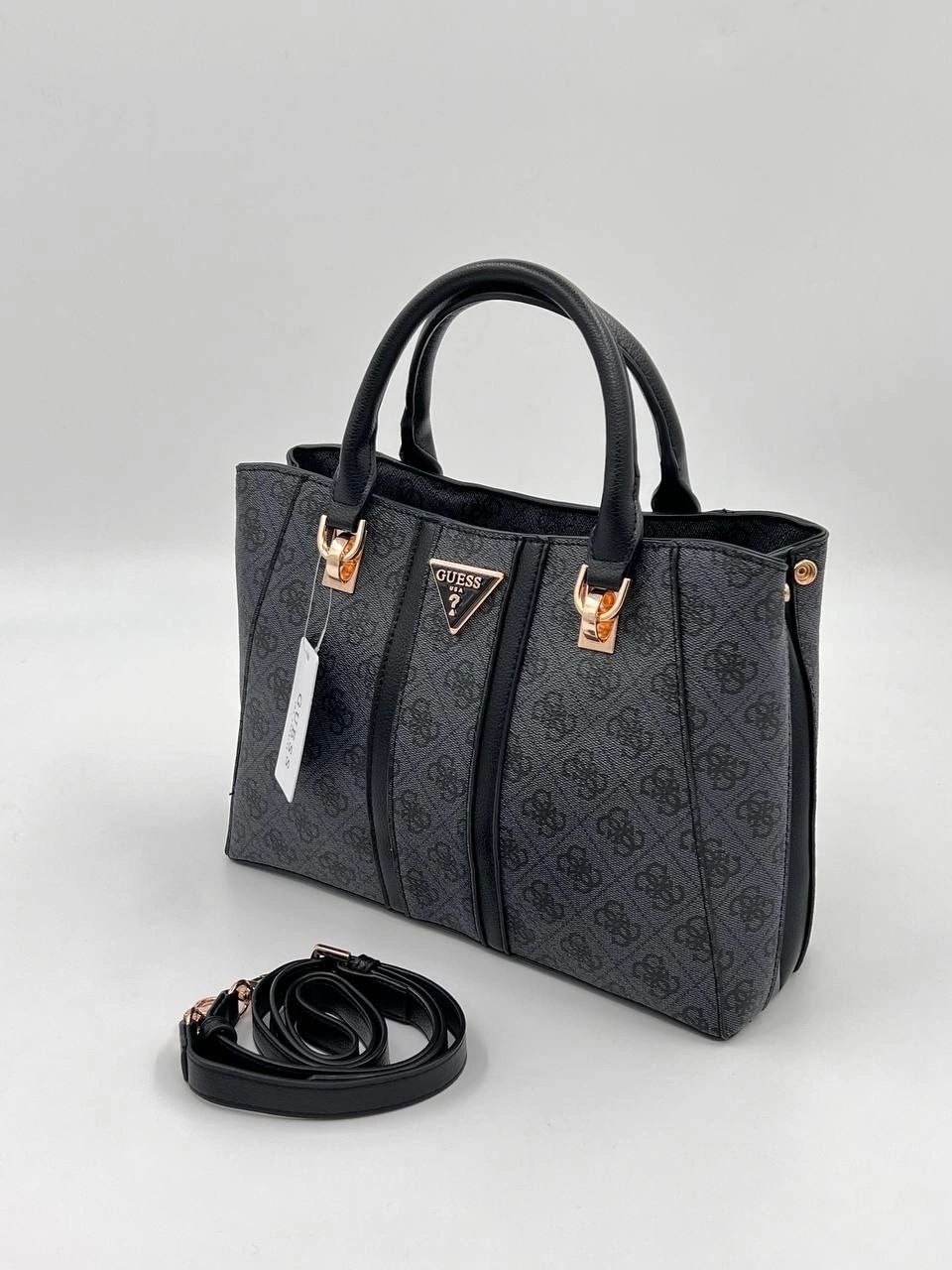 сумка женская guess hwbg8377060 темно-серая,женская сумка guess,женская сумка средних размеров guess (758019) серая,сумка женская guess hwebg876706 темно-серая,сумка guess