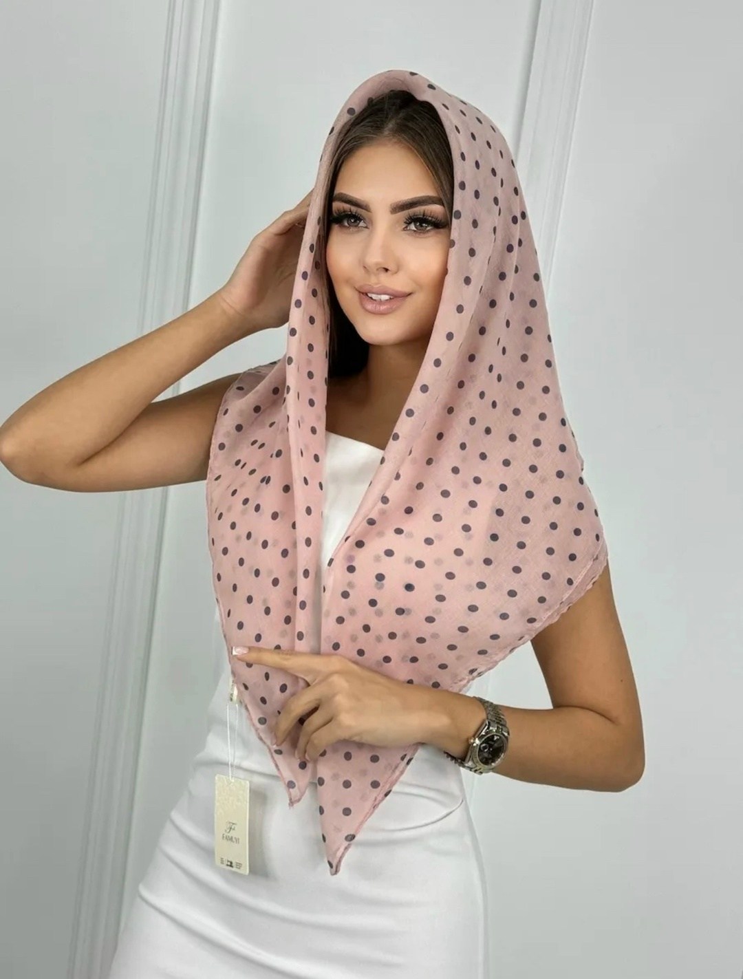 платок белый,женский платок,красивые платки,платка,платки тонки