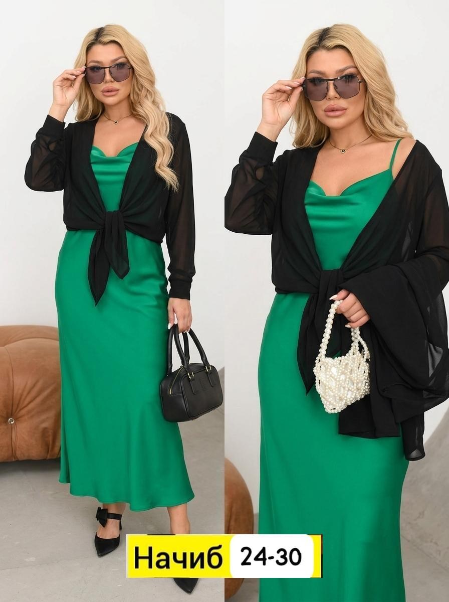 комплект платье,накидка на платье,костюм платье,женская платья,
