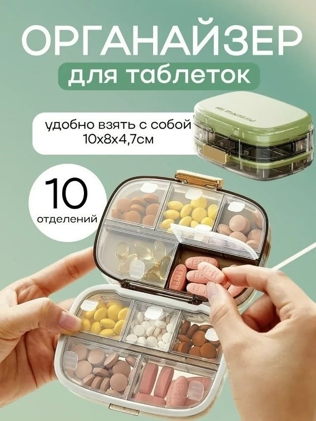 органайзер для таблеток,коробка для таблеток,контейнер для таблеток,таблетки витамины,таблетница органайзер