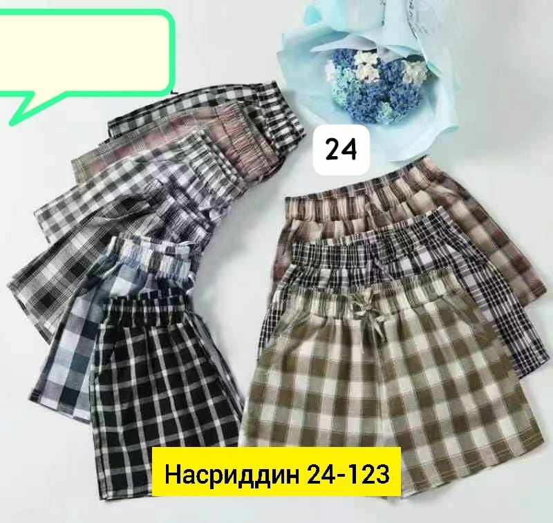 шорты хлопковые,шорты для мальчик,повседневные шорты,шорты в клетки,клетчатые шорты женские
