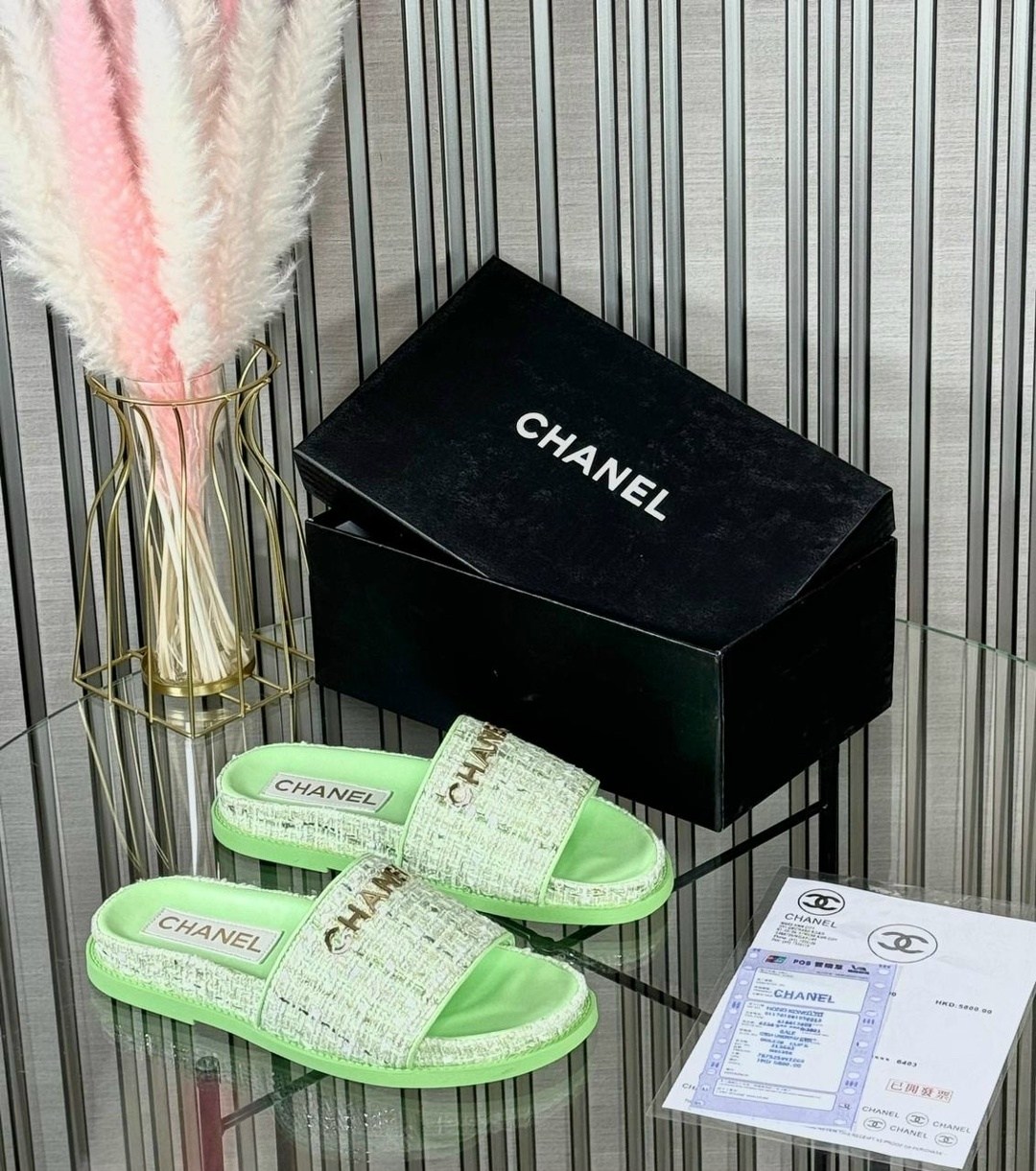 шлепанцы chanel,тапочки chanel женские,тапочки для женщин в стиле chanel,chanel шлепанцы женские,шлепанцы женские chanel a123581 розовые