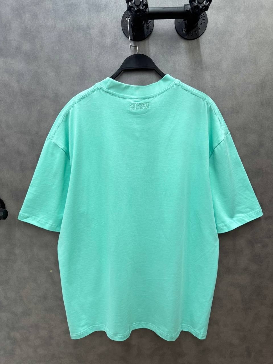 футболка женская,футболка,оверсайз футболка,зеленая футболка,vetements футболка