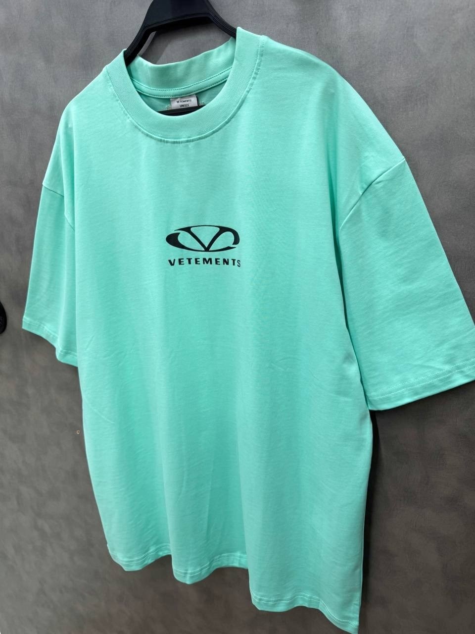 футболка женская,футболка,оверсайз футболка,зеленая футболка,vetements футболка