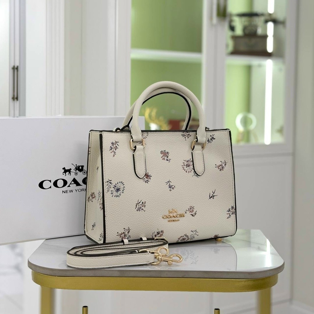 сумка женская coach,сумка coach,сумка,модная сумка,сумка coach с цветами