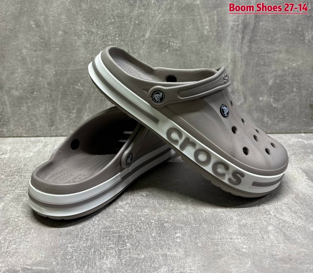 сабо crocs,кроксы мужские,сабо crocs bayaband цвет серый,крокс мужские,