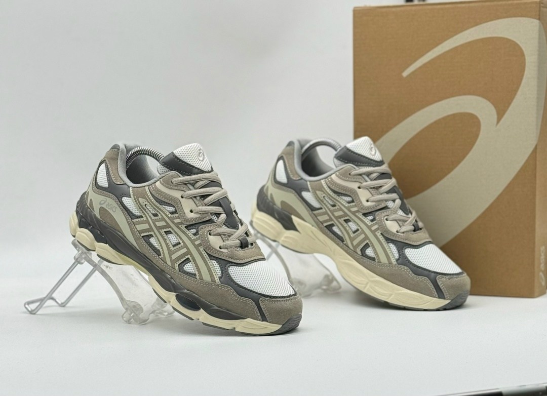 кроссовки asics gel-nyc,кроссовки asics,asics кроссовки gel kahana 8,кроссовки asics gel-nyc цвет бежевый размер 46 eu,мужские кроссовки asics