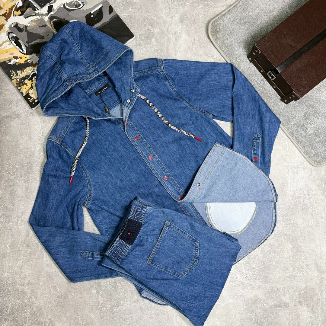джинсовые костюмы мужские,джинсовые костюмы,костюм kiton,джинсовая куртка