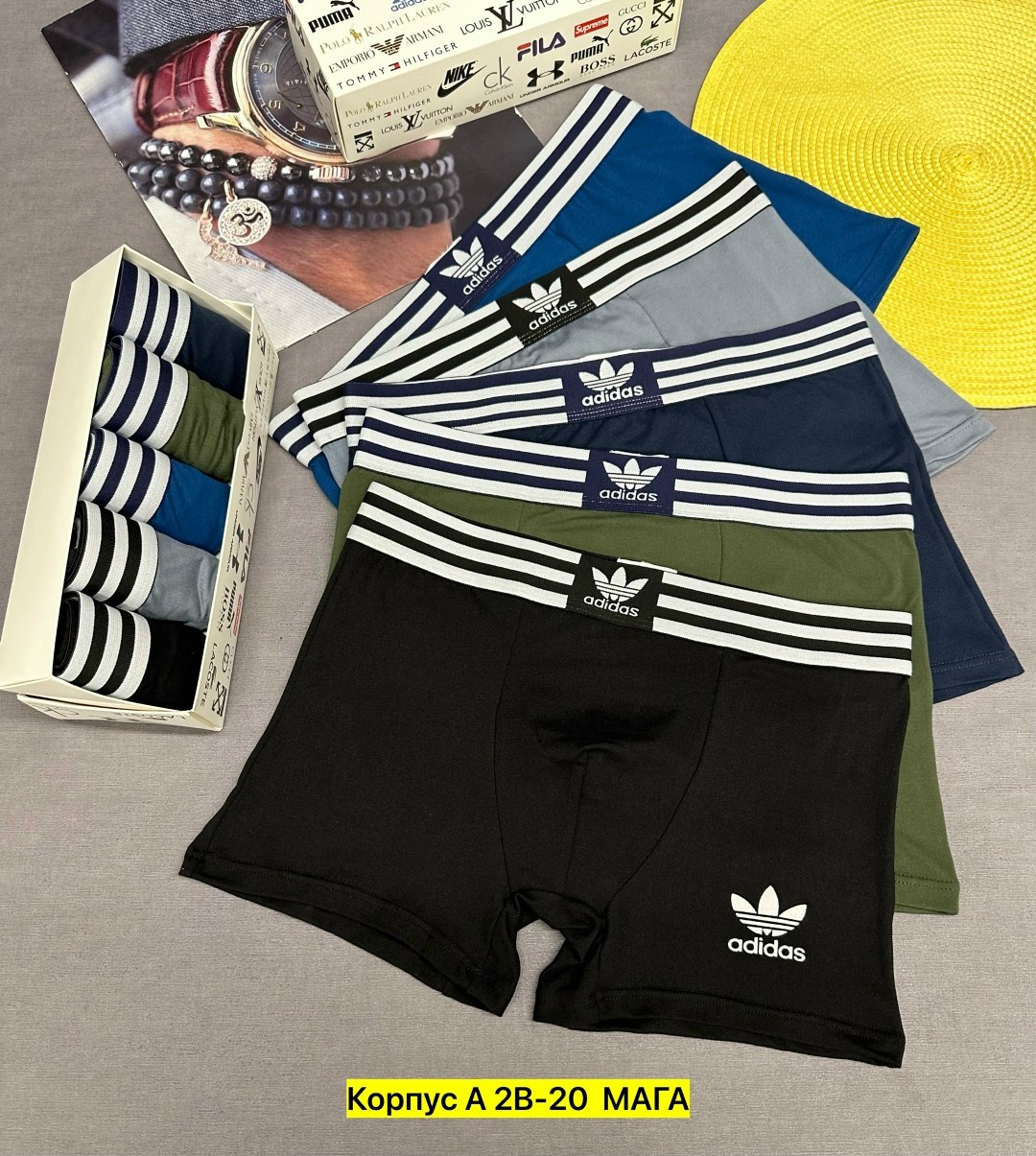 мужские трусы adidas,мужские трусы адидас 5 шт,трусы боксеры adidas,трусы адидас мужские,трусы adidas мужские боксеры набор