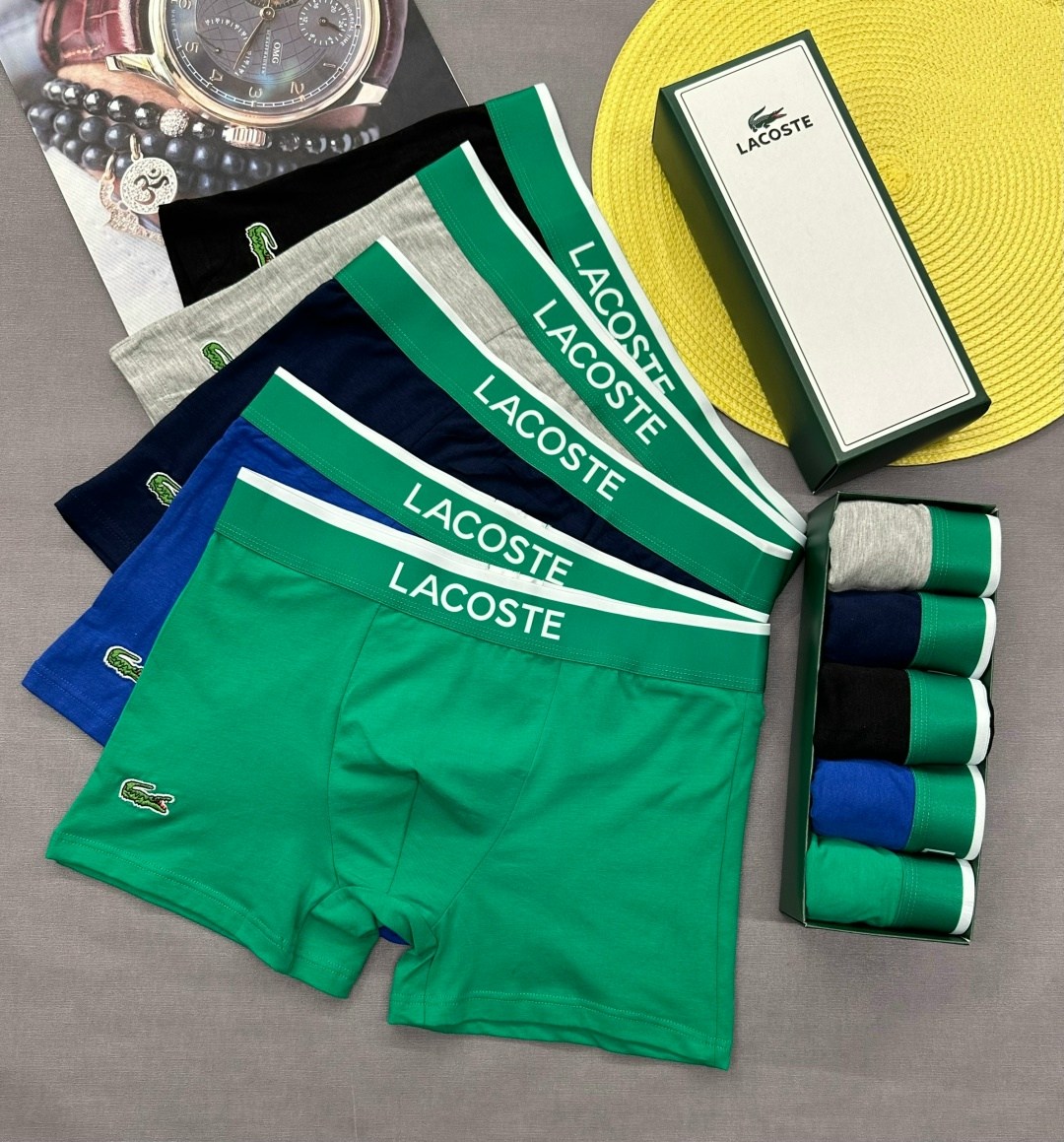 трусы мужские lacoste,комплект трусов боксеры lacoste,набор мужских трусов lacoste,комплект трусов мужских lacoste lac3 в ассортименте 52-54,трусы lacoste