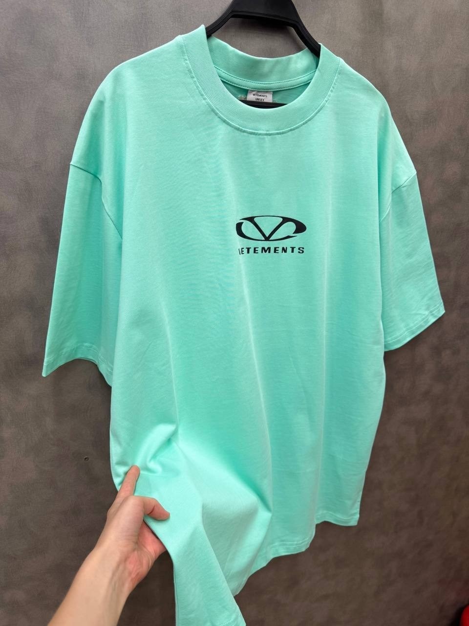 футболка женская,футболка,оверсайз футболка,зеленая футболка,vetements футболка