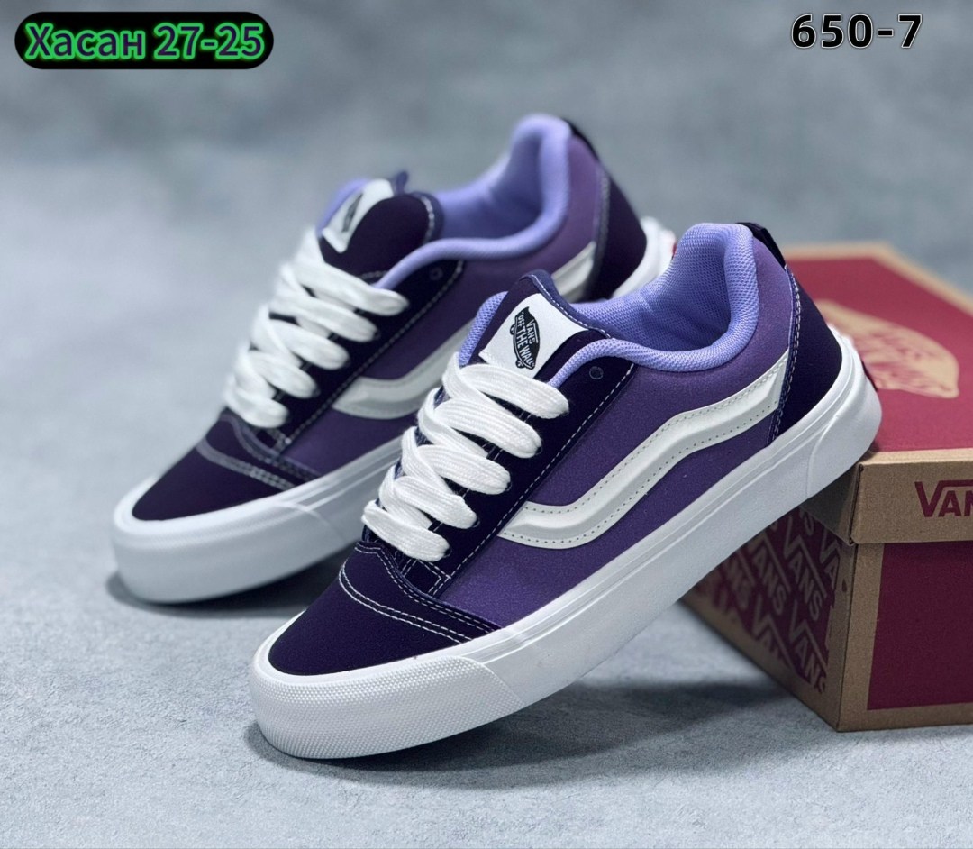 ,кеды vans,vans knu skool purple,фиолетовые вансы,женские кроссовки