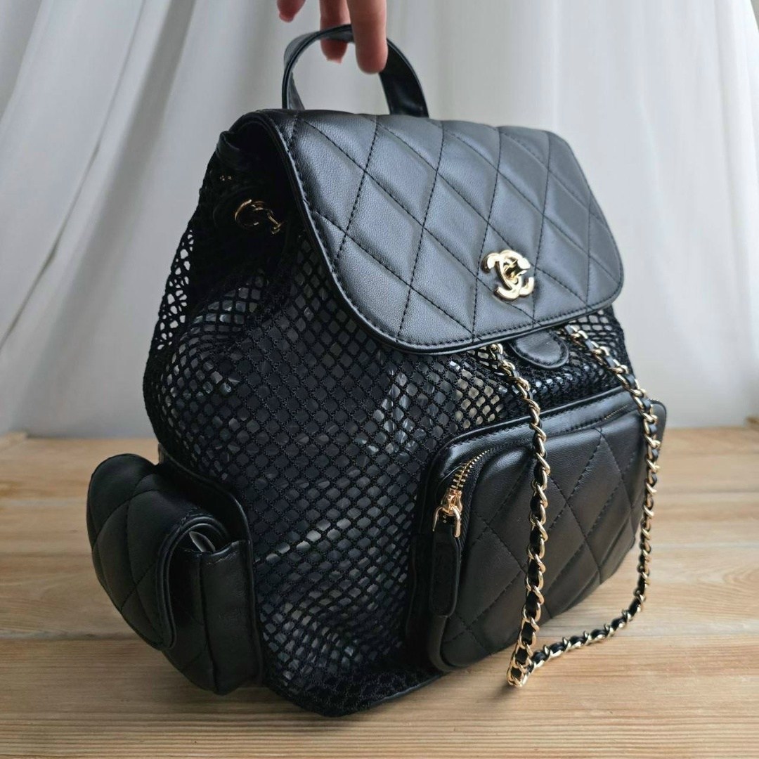 рюкзак chanel,рюкзак женские,рюкзаки,шанель рюкзак,рюкзак с цепочкой