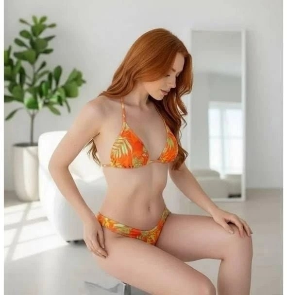 redhead bikini,девушка,women in micro bikinis,tiny bikini,стройные красотки