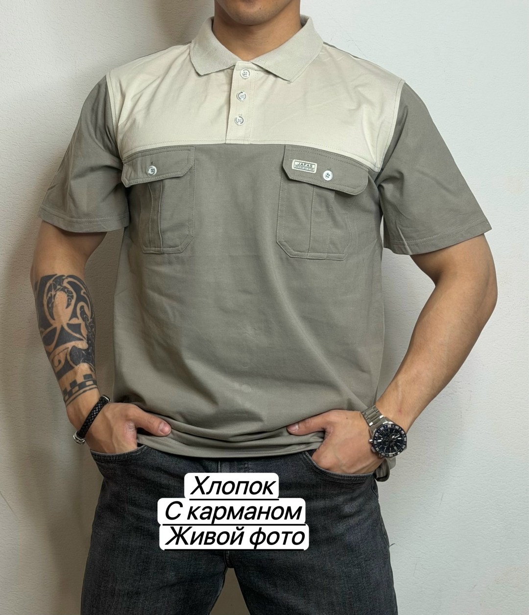 мужская футболка поло,мужская футболка,футболка серая,футболка хлопок,мужская мода