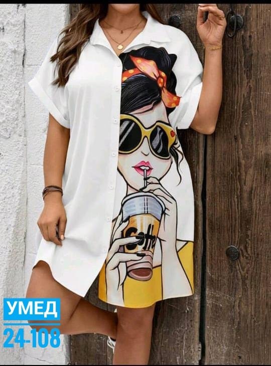 туника женская,женское платье рубашка,платье рубашка с принтом,летнее платье рубашка,платье рубашка большие размеры